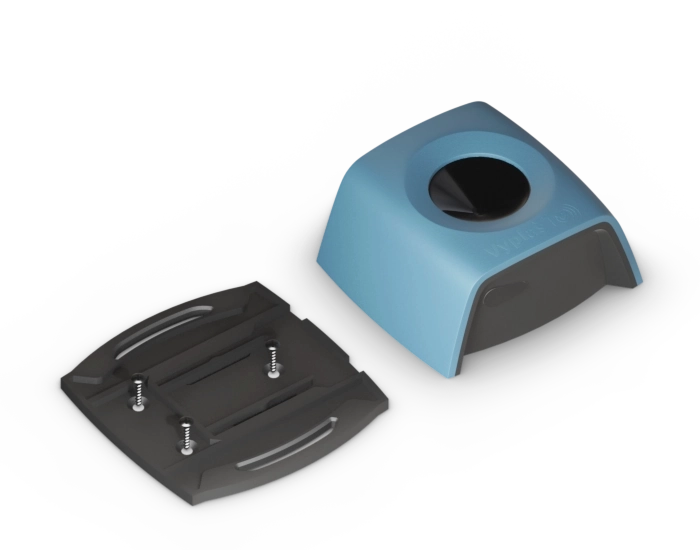 Plašič kún a myší - modrá farba