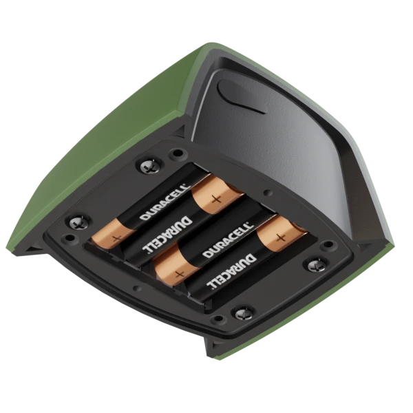 Plašič kún a myší - zelená farba