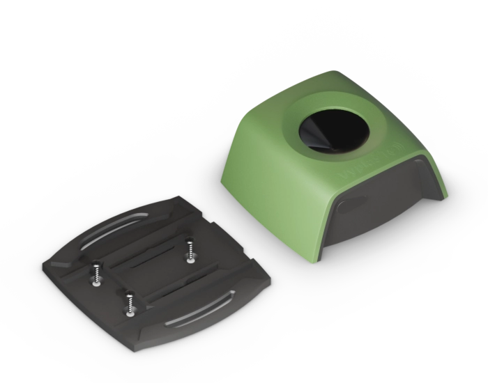 Plašič kún a myší - zelená farba