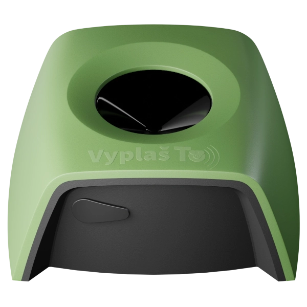 Plašič kún a myší - zelená farba